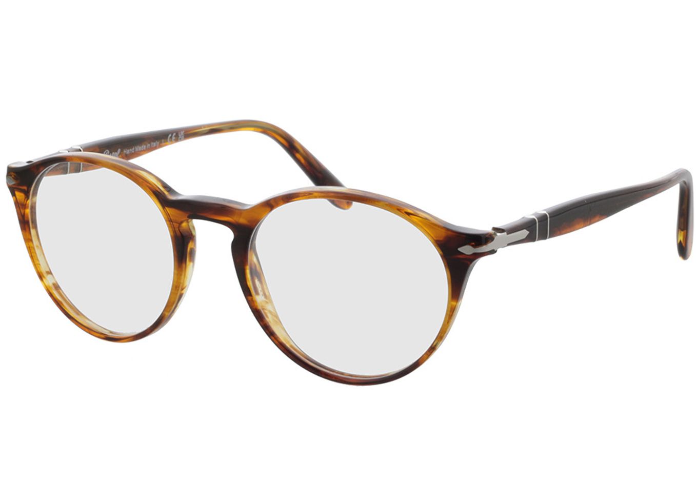 Persol PO3092V 9066 50-19 Brillengestell inkl. Gläser, Herren, Vollrand, panto