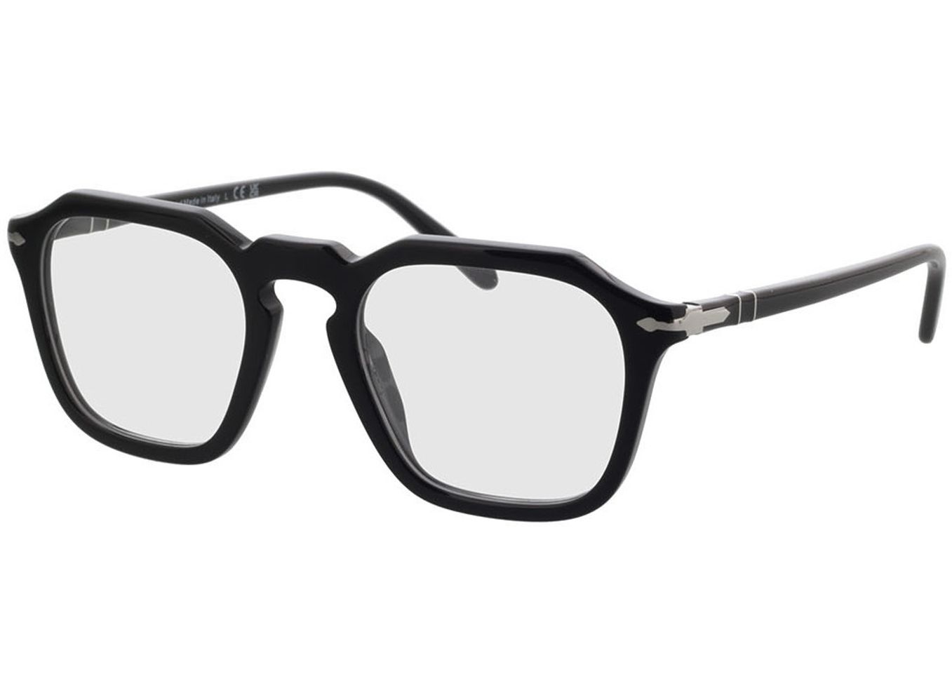 Persol PO3292V 95 50-21 Brillengestell inkl. Gläser, Damen/Herren, Vollrand, Eckig