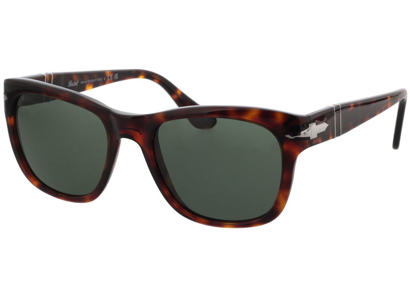 Persol PO3313S 24/31 55-20 Sonnenbrille mit Sehstärke erhältlich, Damen/Herren, Vollrand, Eckig