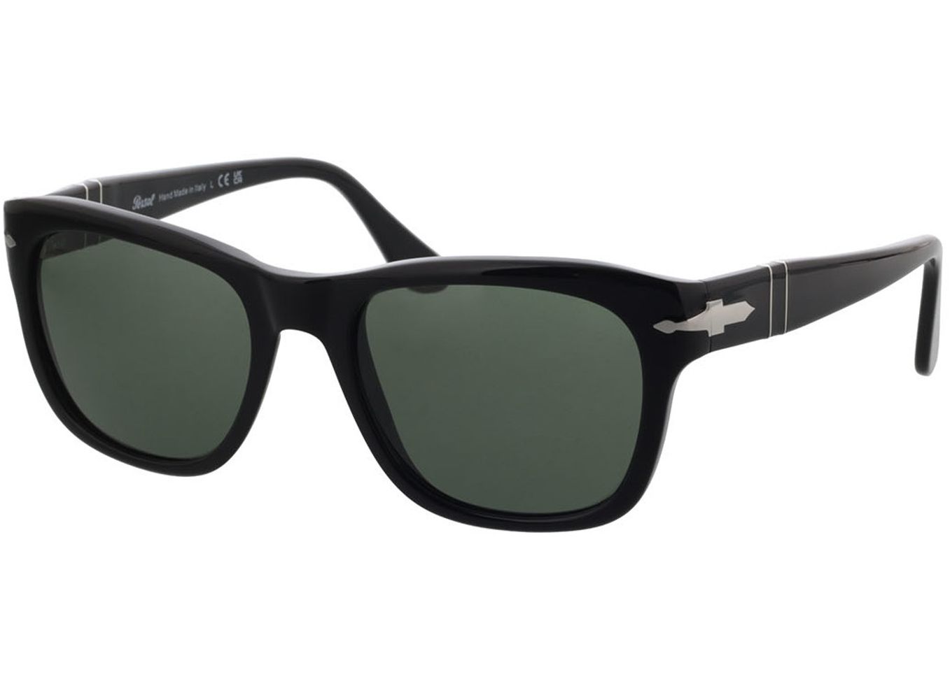 Persol PO3313S 95/31 55-20 Sonnenbrille mit Sehstärke erhältlich, Damen/Herren, Vollrand, Eckig