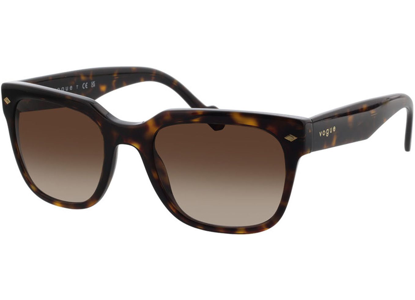 Vogue VO5490S W65613 54-21 Sonnenbrille mit Sehstärke erhältlich, Herren, Vollrand, Eckig