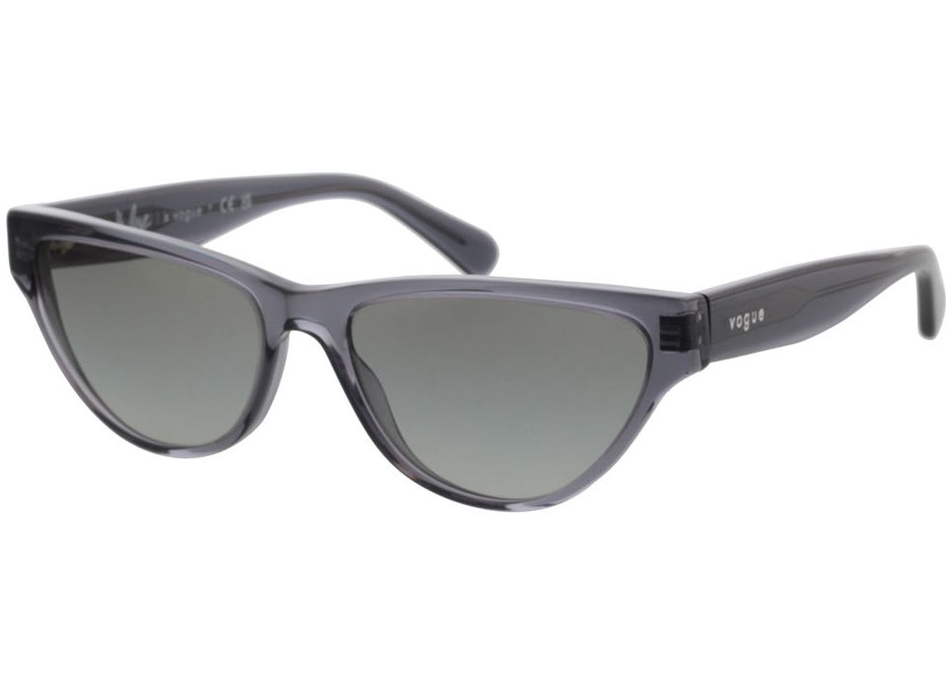 Vogue VO5513S 304511 55-16 Sonnenbrille mit Sehstärke erhältlich, Damen, Vollrand, Cateye