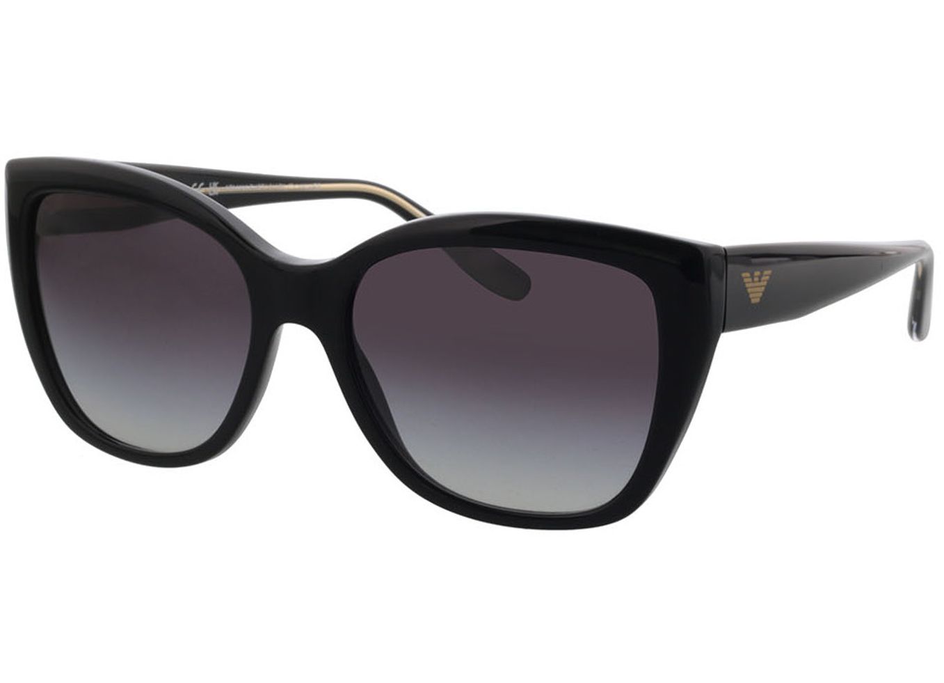 Emporio Armani EA4198 50178G 55-17 Sonnenbrille mit Sehstärke erhältlich, Damen, Vollrand, Cateye