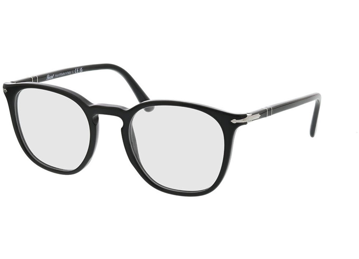 Persol PO3318V 1188 51-21 Brillengestell inkl. Gläser, Damen/Herren, Vollrand, panto