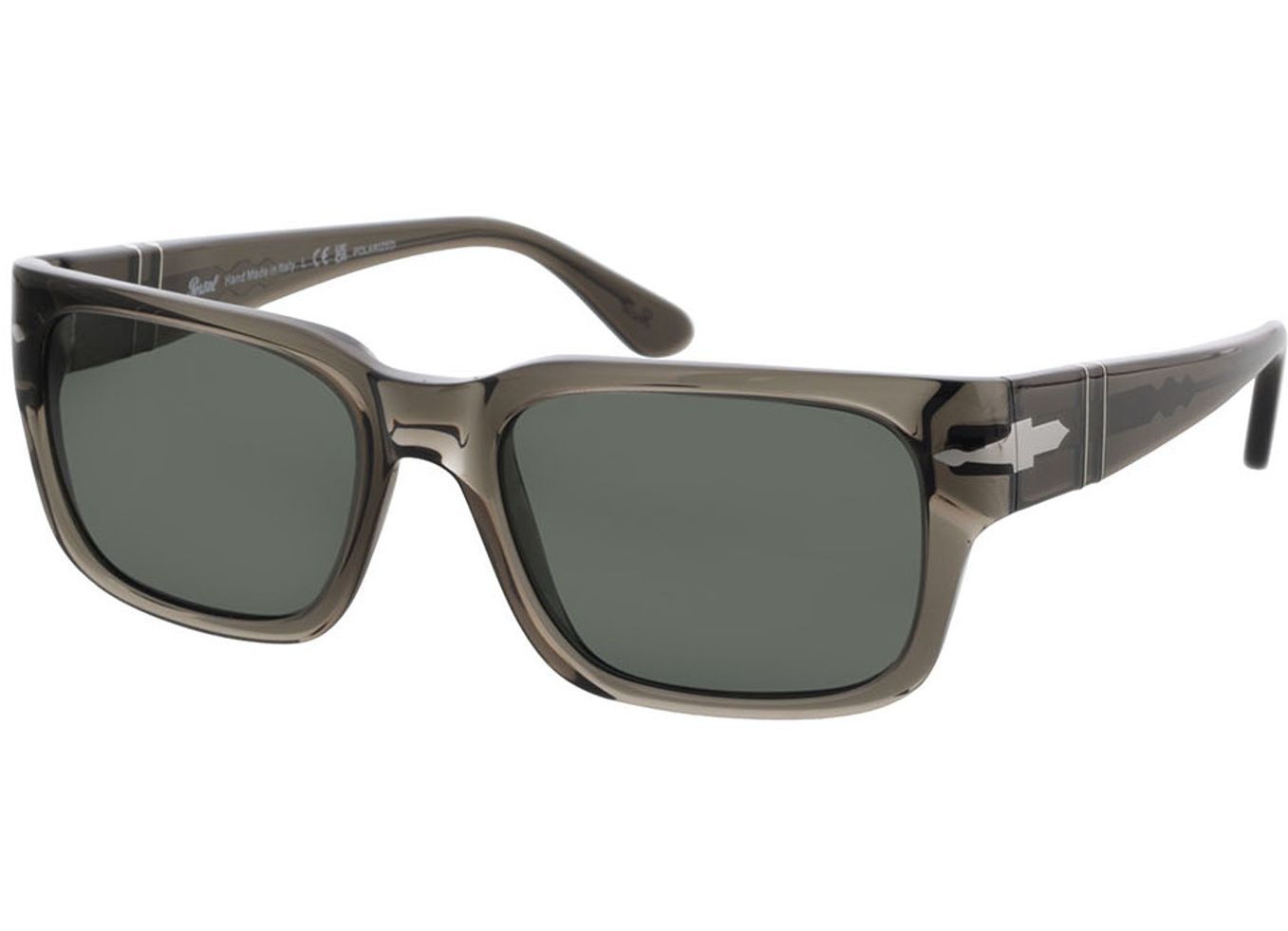 Persol PO3315S 110358 55-19 Sonnenbrille mit Sehstärke erhältlich, Herren, Vollrand, Rechteckig