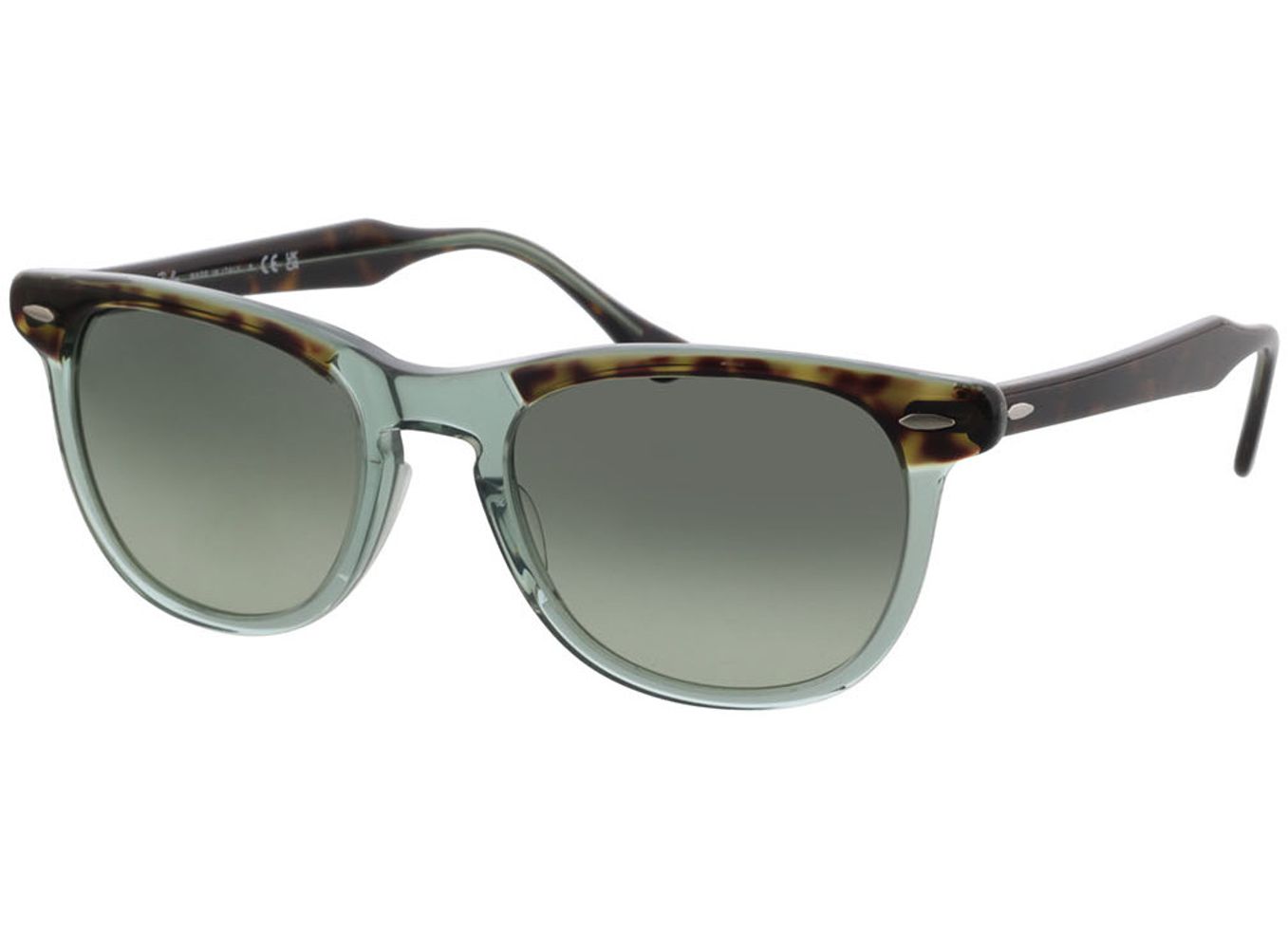 Ray-Ban RB2398 1376BH 53-21 Sonnenbrille mit Sehstärke erhältlich, Damen/Herren, Vollrand, Eckig