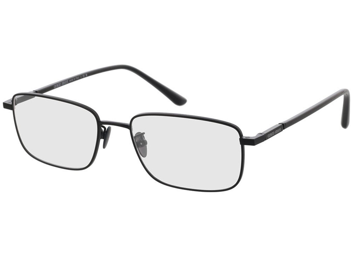 Giorgio Armani AR5133 3001 55-18 Brillengestell inkl. Gläser, Herren, Vollrand, Rechteckig