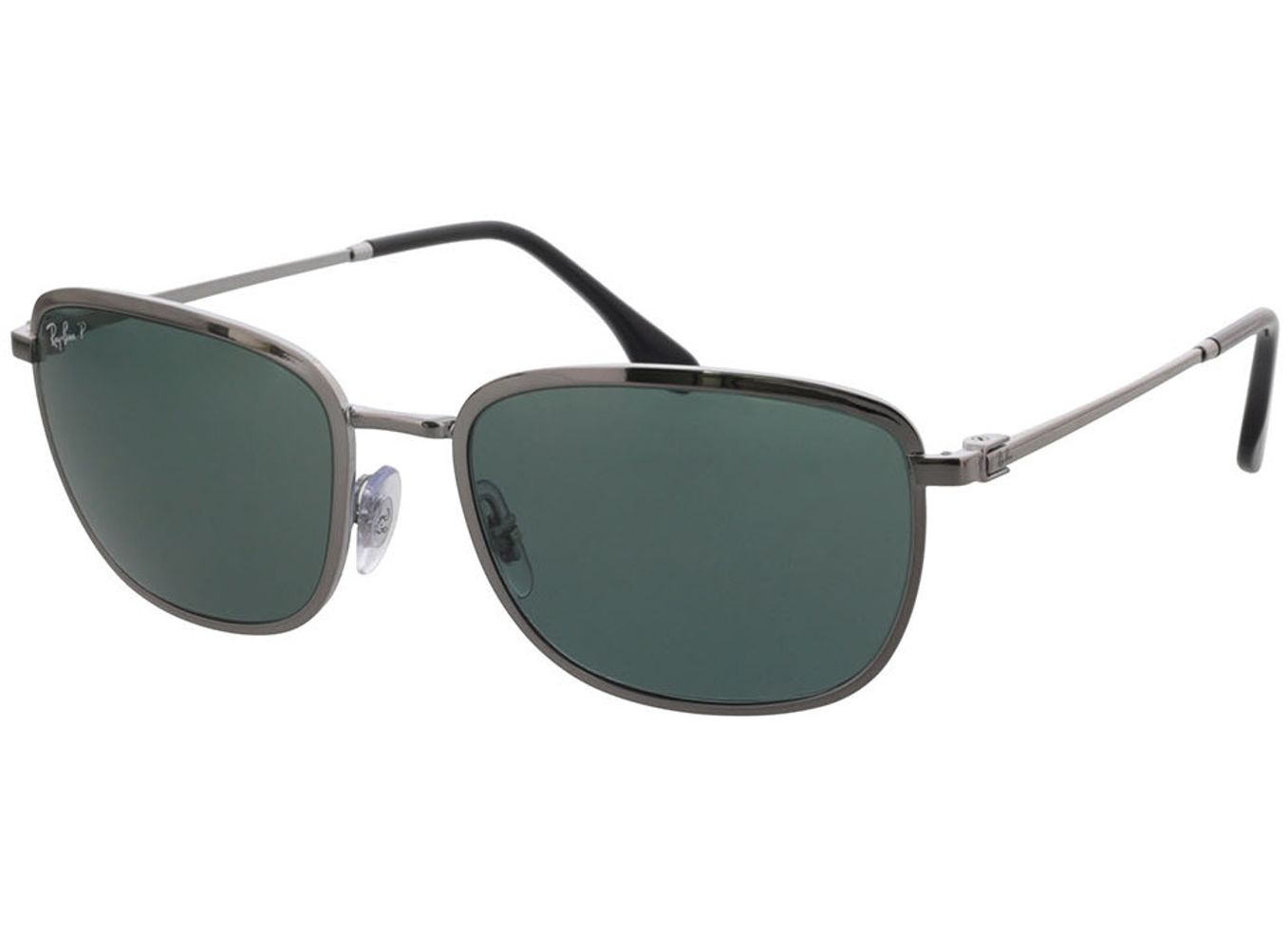 Ray-Ban RB3705 004/O9 57-19 Sonnenbrille mit Sehstärke erhältlich, Herren, Vollrand, Eckig