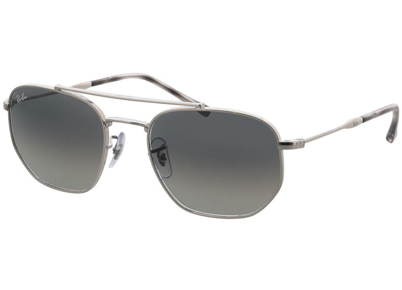 Ray-Ban RB3707 003/71 54-20 Sonnenbrille mit Sehstärke erhältlich, Damen/Herren, Vollrand, Eckig