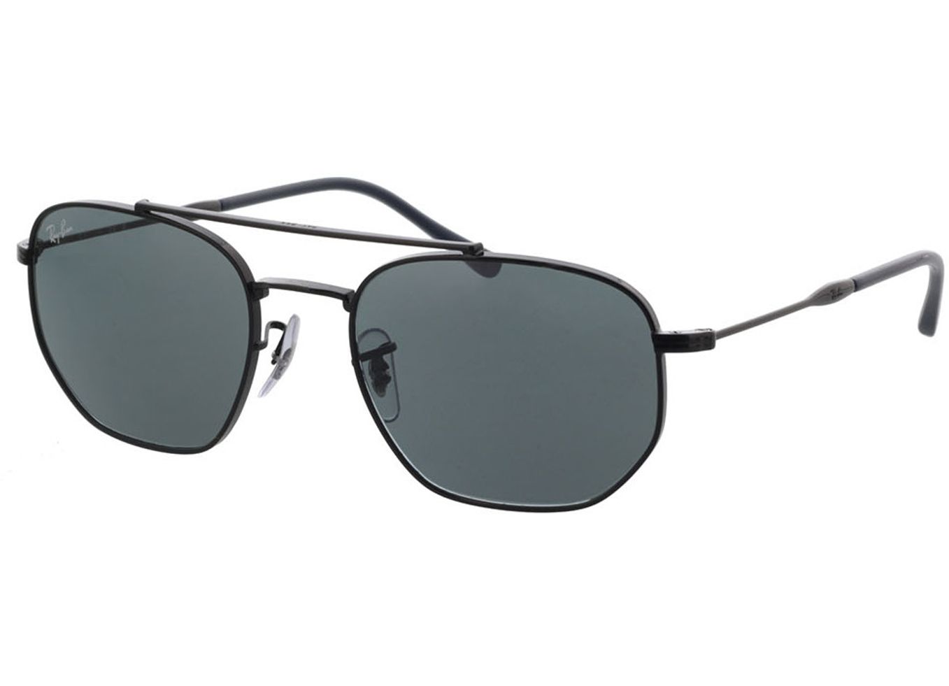 Ray-Ban RB3707 9257R5 54-20 Sonnenbrille mit Sehstärke erhältlich, Damen/Herren, Vollrand, Eckig