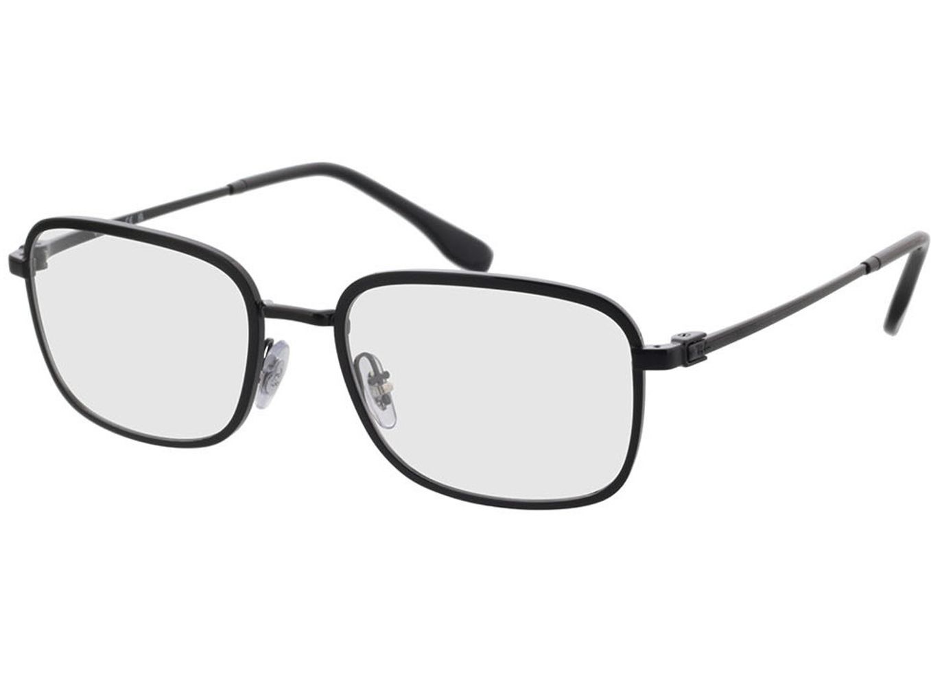 Ray-Ban RX6495 2509 54-19 Brillengestell inkl. Gläser, Herren, Vollrand, Rechteckig