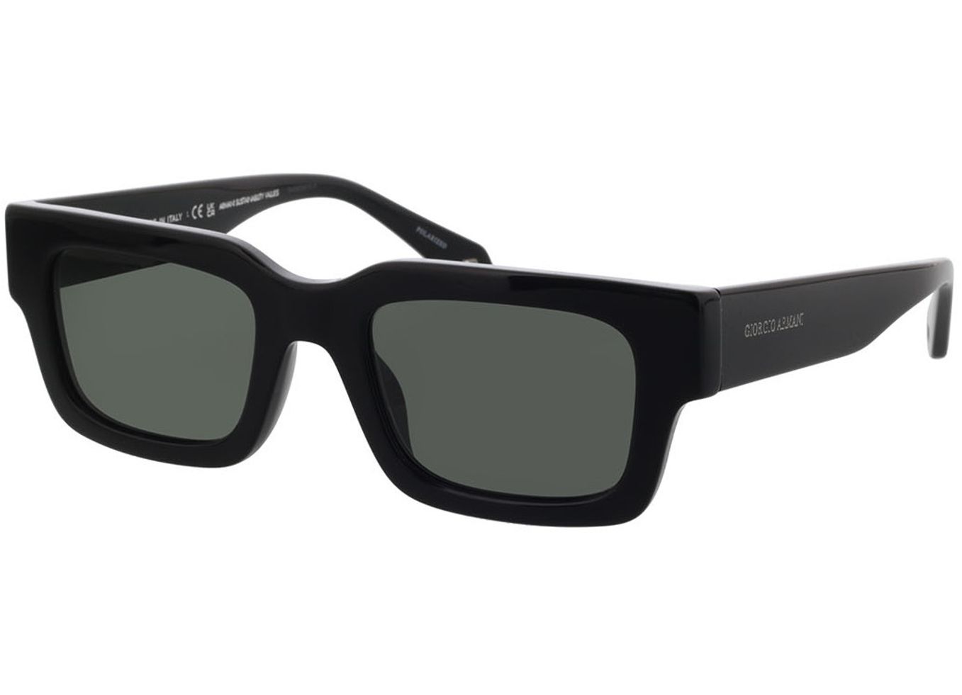 Giorgio Armani AR8184U 587558 52-22 Sonnenbrille mit Sehstärke erhältlich, Herren, Vollrand, Rechteckig