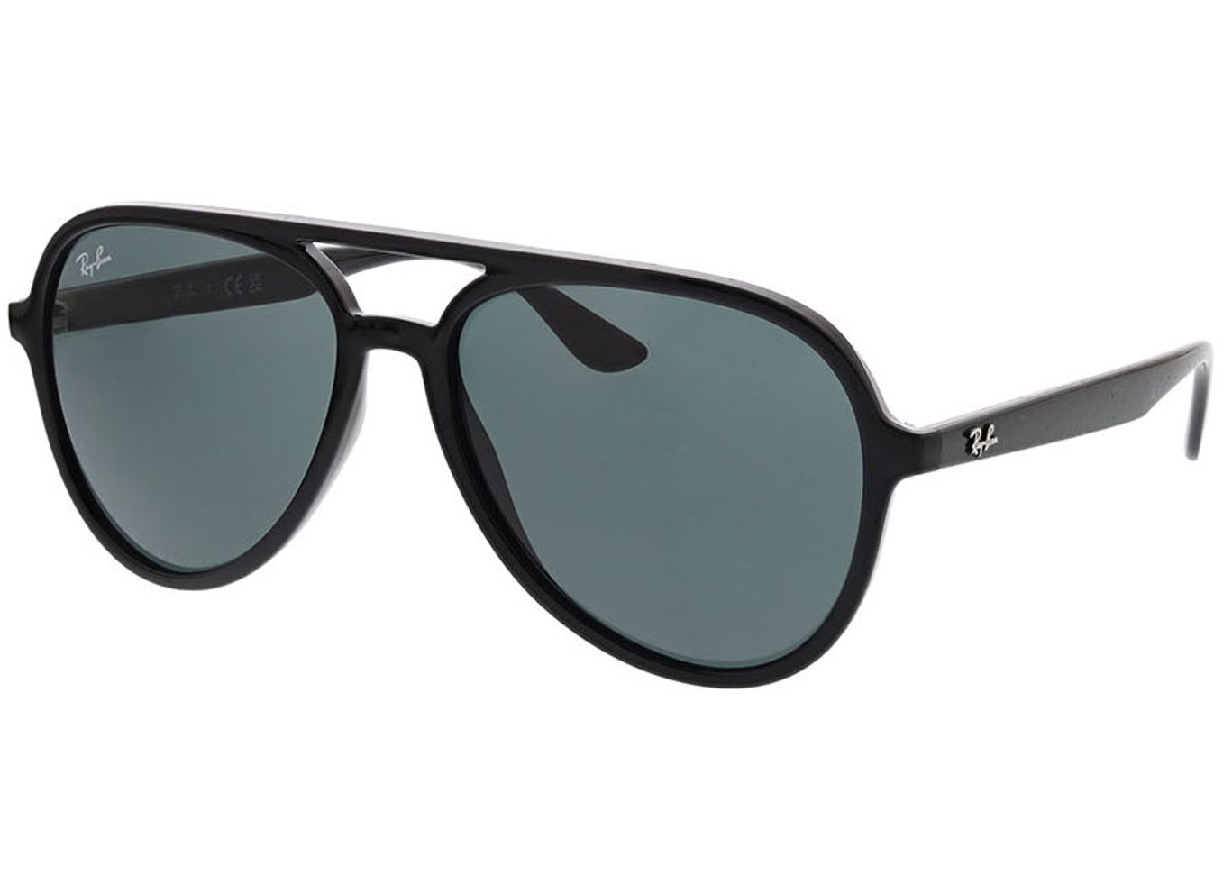 Ray-Ban RB4376 601/71 57-16 Sonnenbrille mit Sehstärke erhältlich, Damen/Herren, Vollrand, Pilot