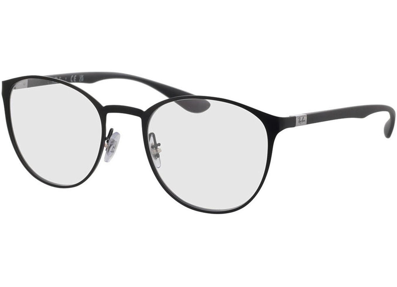 Ray-Ban RX6355 2503 52-20 Brillengestell inkl. Gläser, Damen/Herren, Vollrand, panto