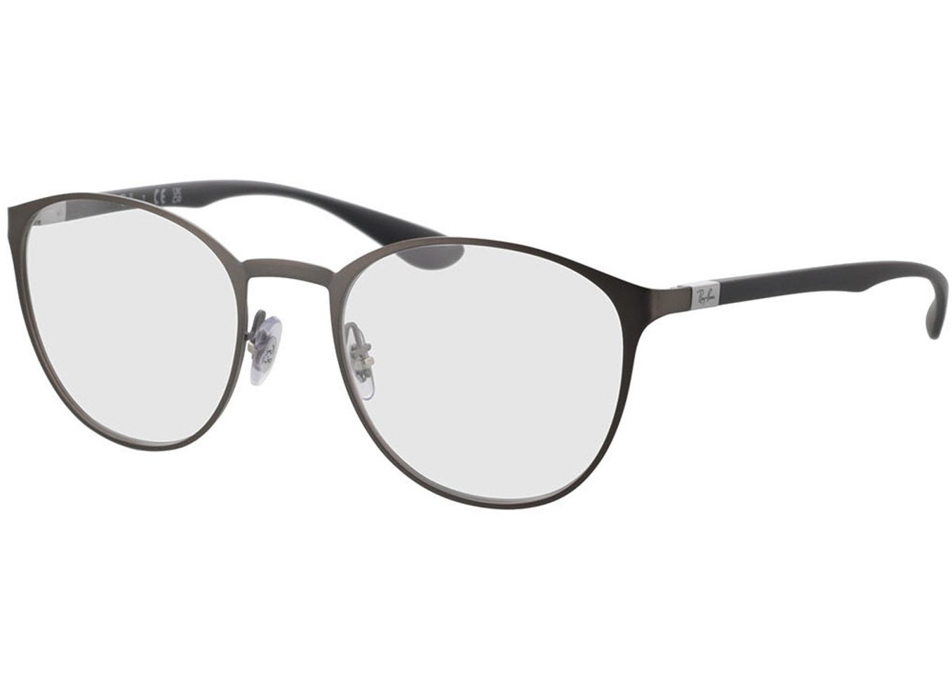 Ray-Ban RX6355 2620 52-20 Brillengestell inkl. Gläser, Damen/Herren, Vollrand, panto