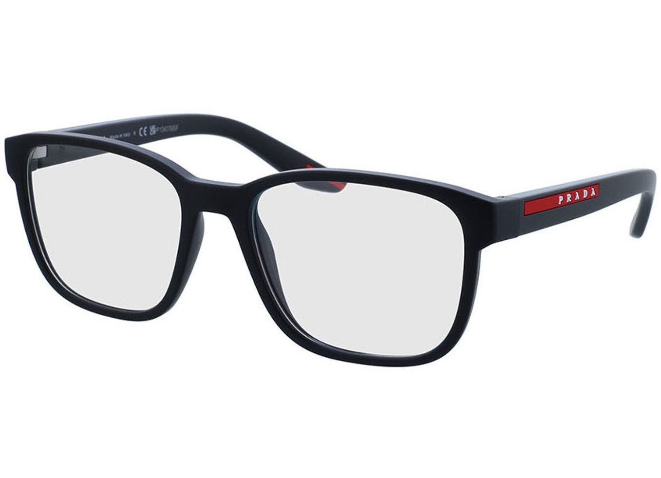 Prada Linea Rossa PS 06PV DG01O1 55-18 Brillengestell inkl. Gläser, Herren, Vollrand, Eckig