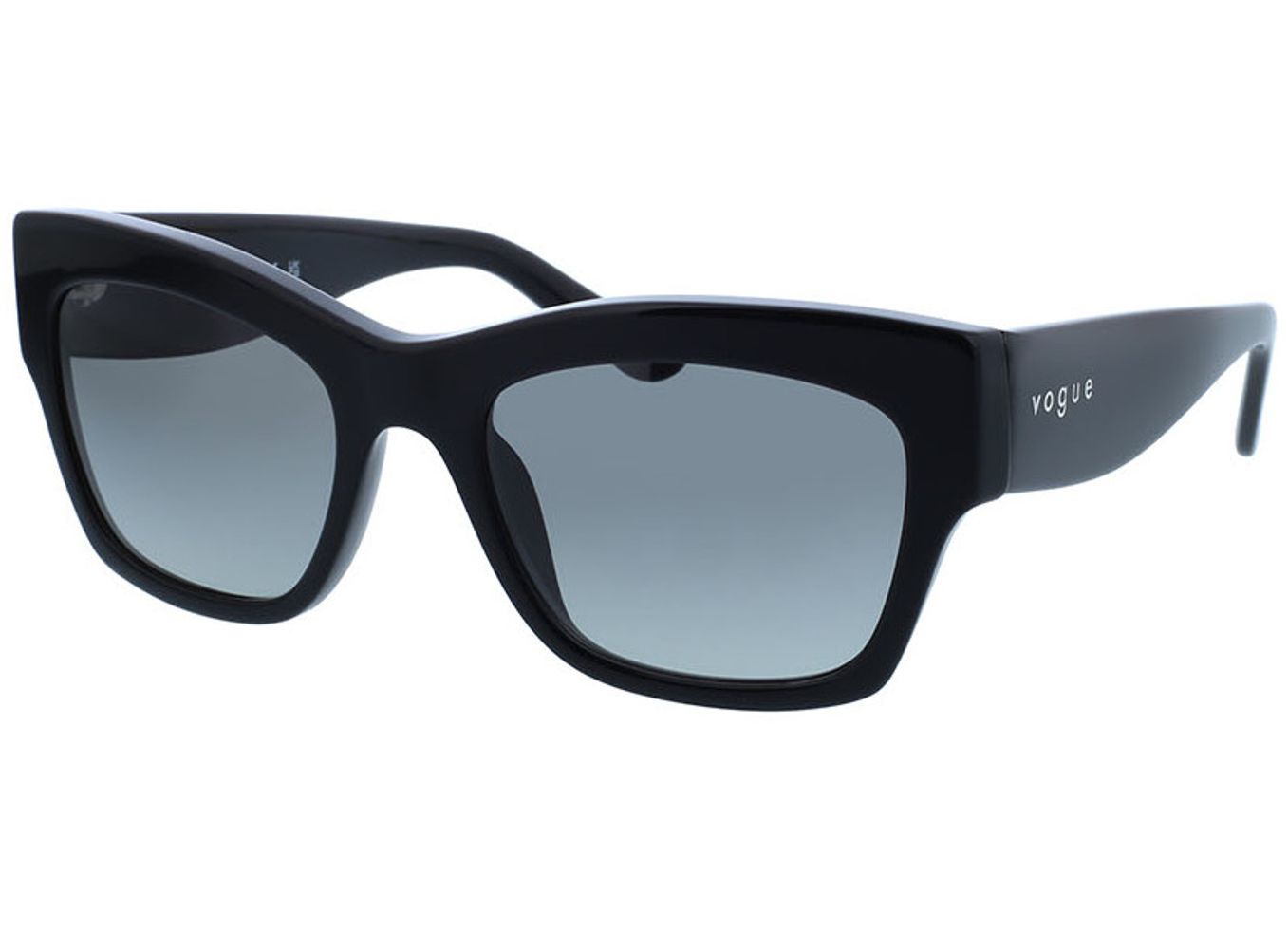 Vogue VO5524S W44/11 54-20 Sonnenbrille mit Sehstärke erhältlich, Damen, Vollrand, browline