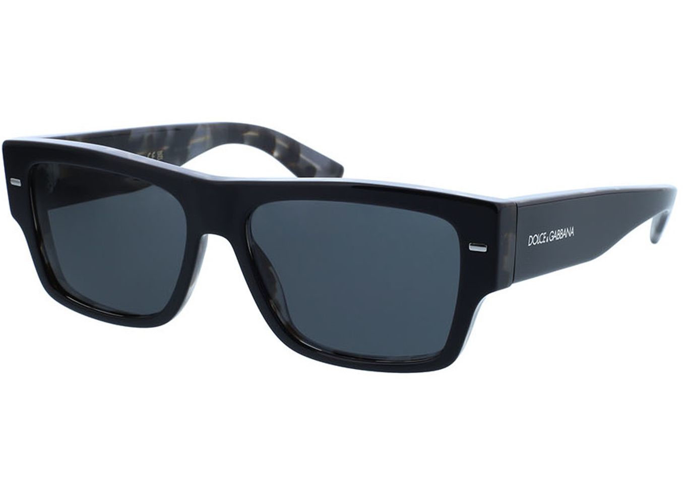 Dolce & Gabbana DG4451 340387 55-15 Sonnenbrille mit Sehstärke erhältlich, Herren, Vollrand, Rechteckig