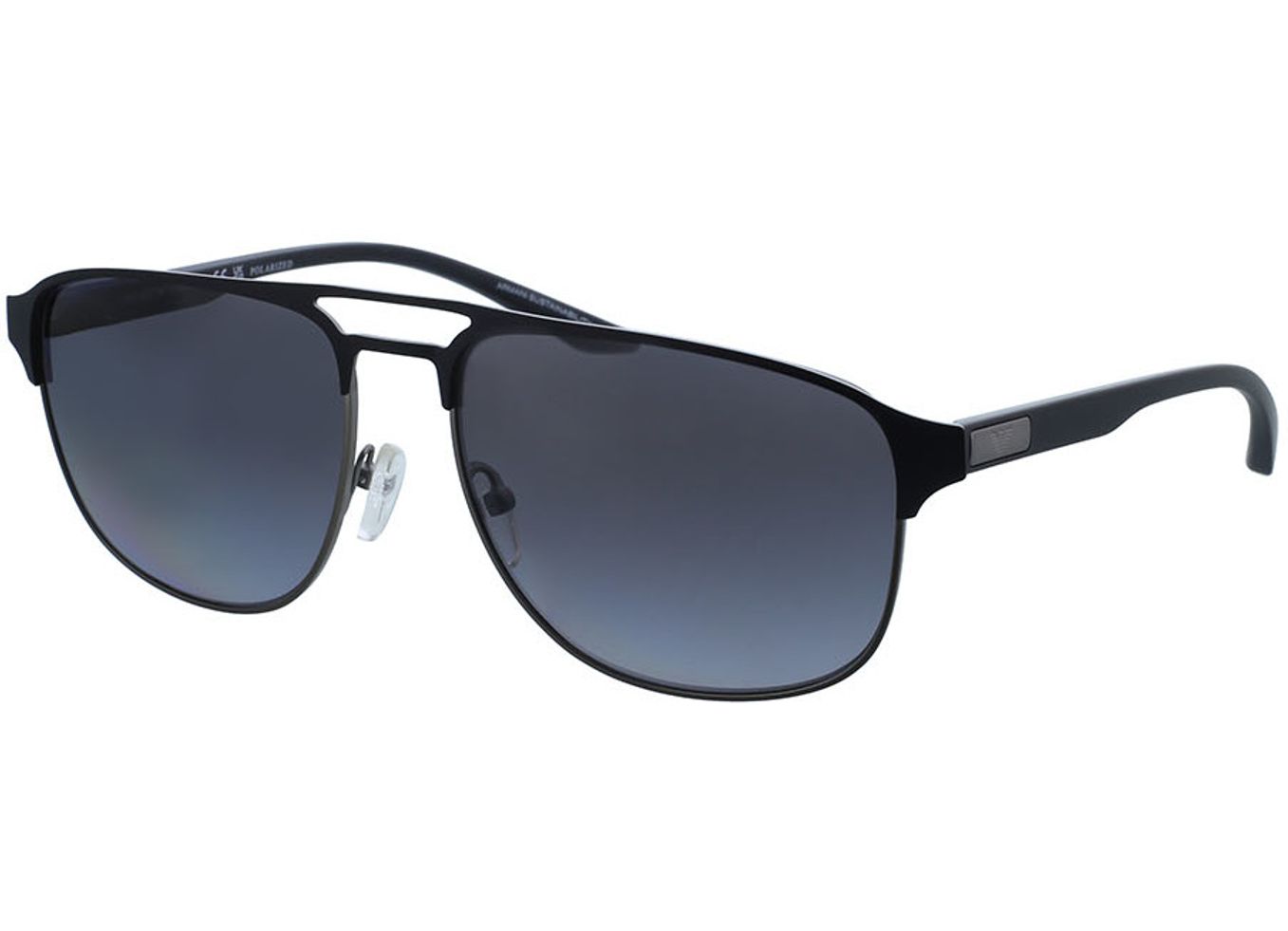 Emporio Armani EA2144 336511 60-16 Sonnenbrille mit Sehstärke erhältlich, Herren, Vollrand, Pilot