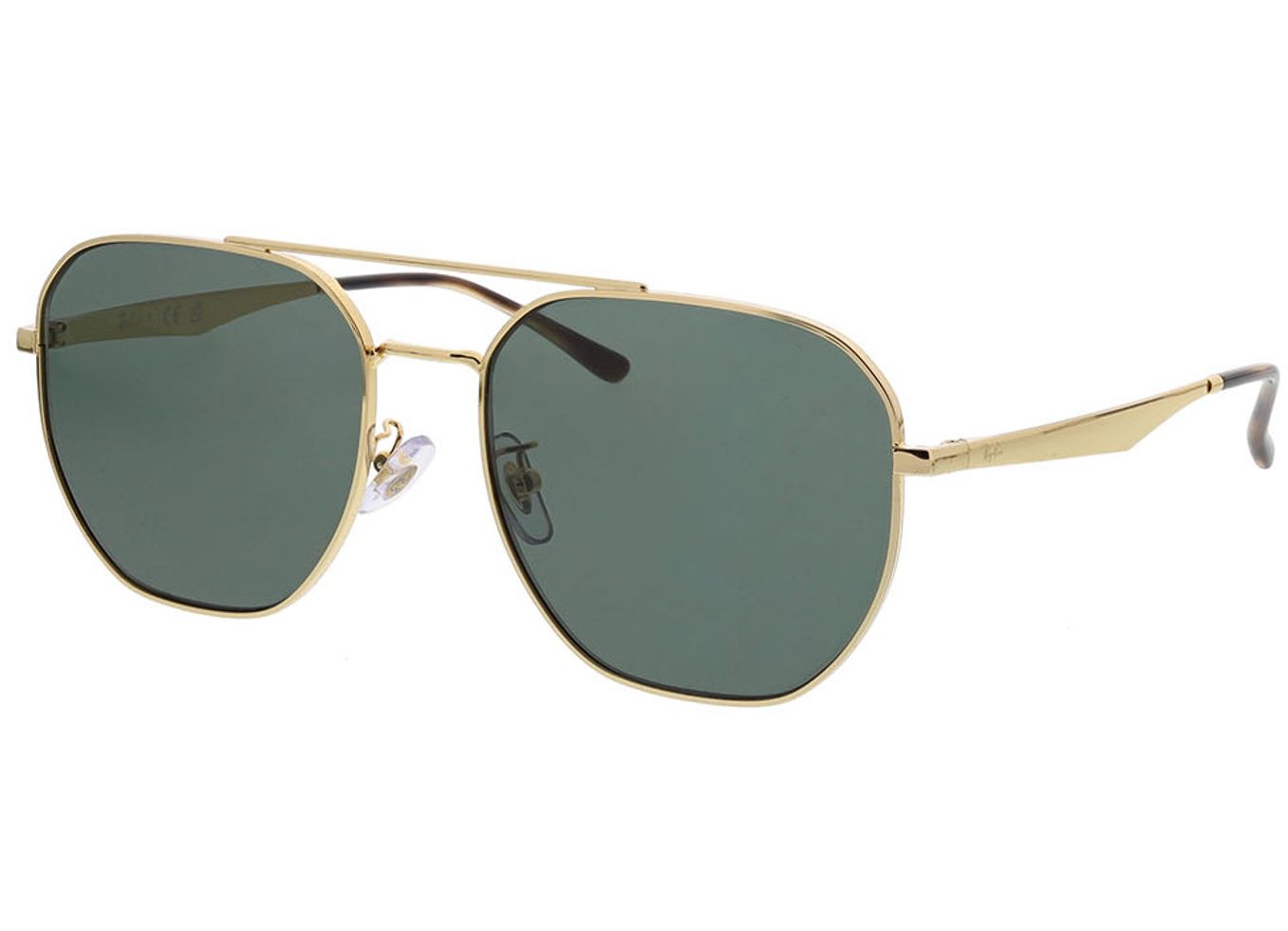 Ray-Ban RB3724D 001/71 59-18 Sonnenbrille mit Sehstärke erhältlich, Damen/Herren, Vollrand, geometric