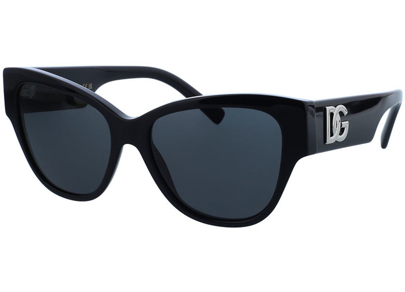 Dolce & Gabbana DG4449 501/87 54-16 Sonnenbrille mit Sehstärke erhältlich, Damen, Vollrand, Cateye