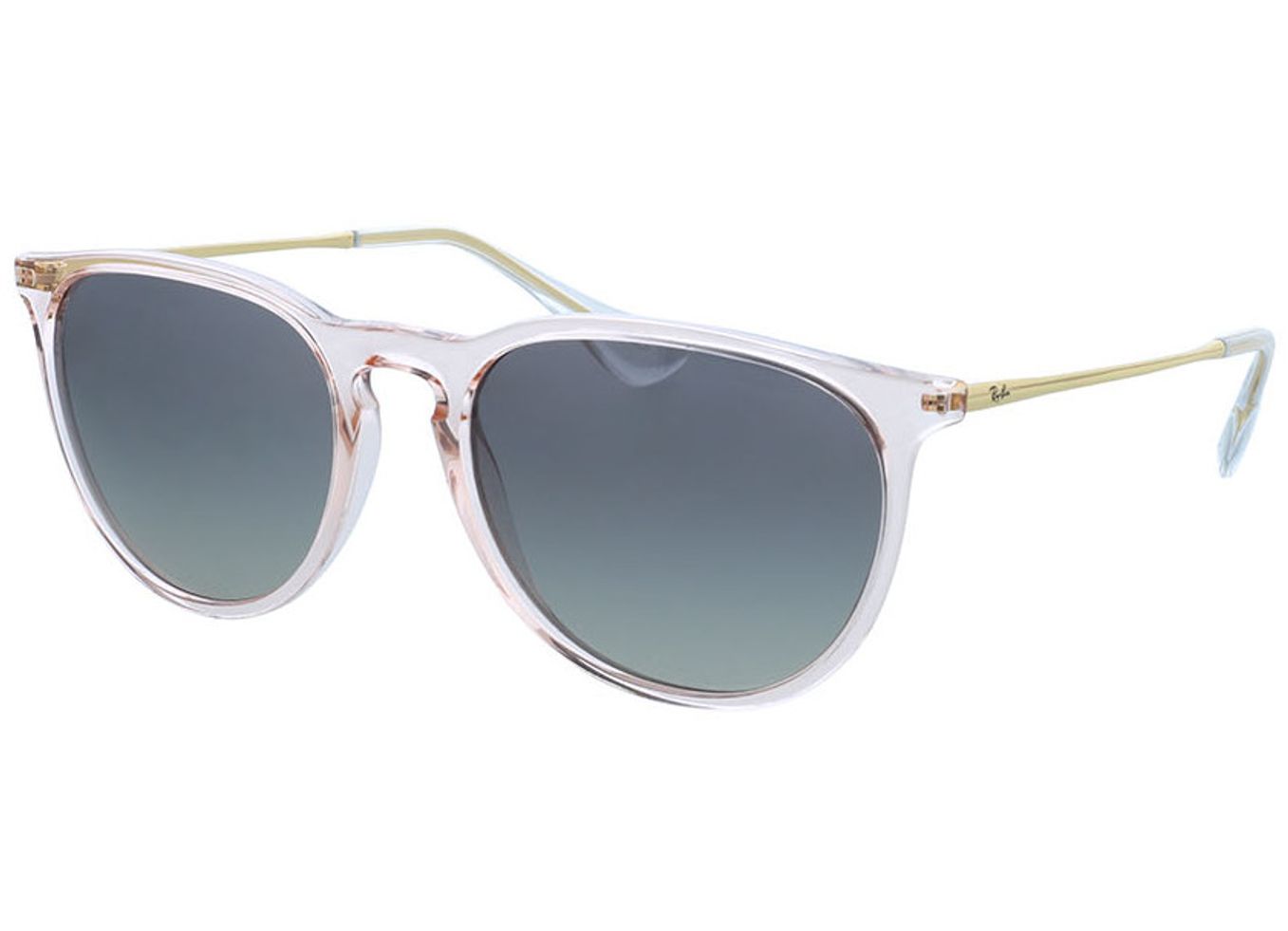 Ray-Ban Erika RB4171 674211 54-18 Sonnenbrille mit Sehstärke erhältlich, Damen/Herren, Vollrand, Rund