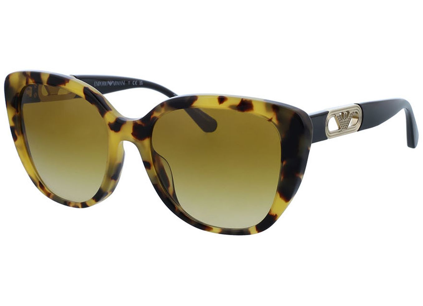 Emporio Armani EA4214U 60593B 54-18 Sonnenbrille mit Sehstärke erhältlich, Damen, Vollrand, Cateye