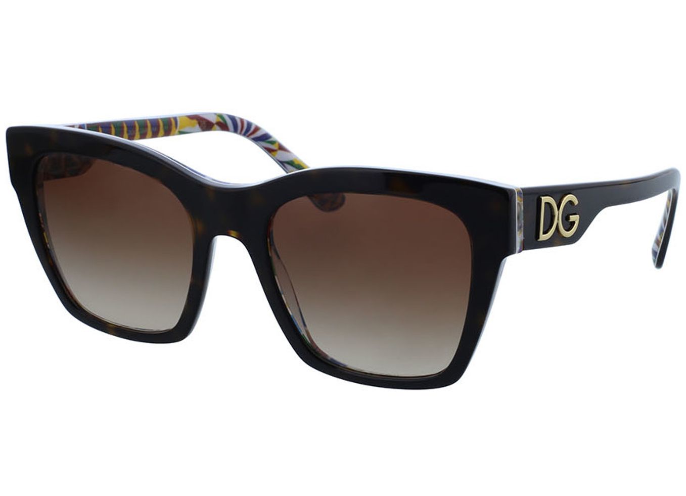 Dolce & Gabbana DG4384 321773 53-20 Sonnenbrille mit Sehstärke erhältlich, Damen, Vollrand, Eckig