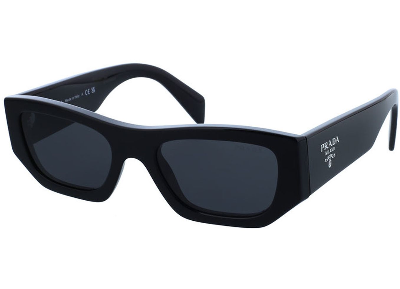 Prada PR A01S 16K08Z 53-20 Sonnenbrille mit Sehstärke erhältlich, Damen, Vollrand, Rechteckig