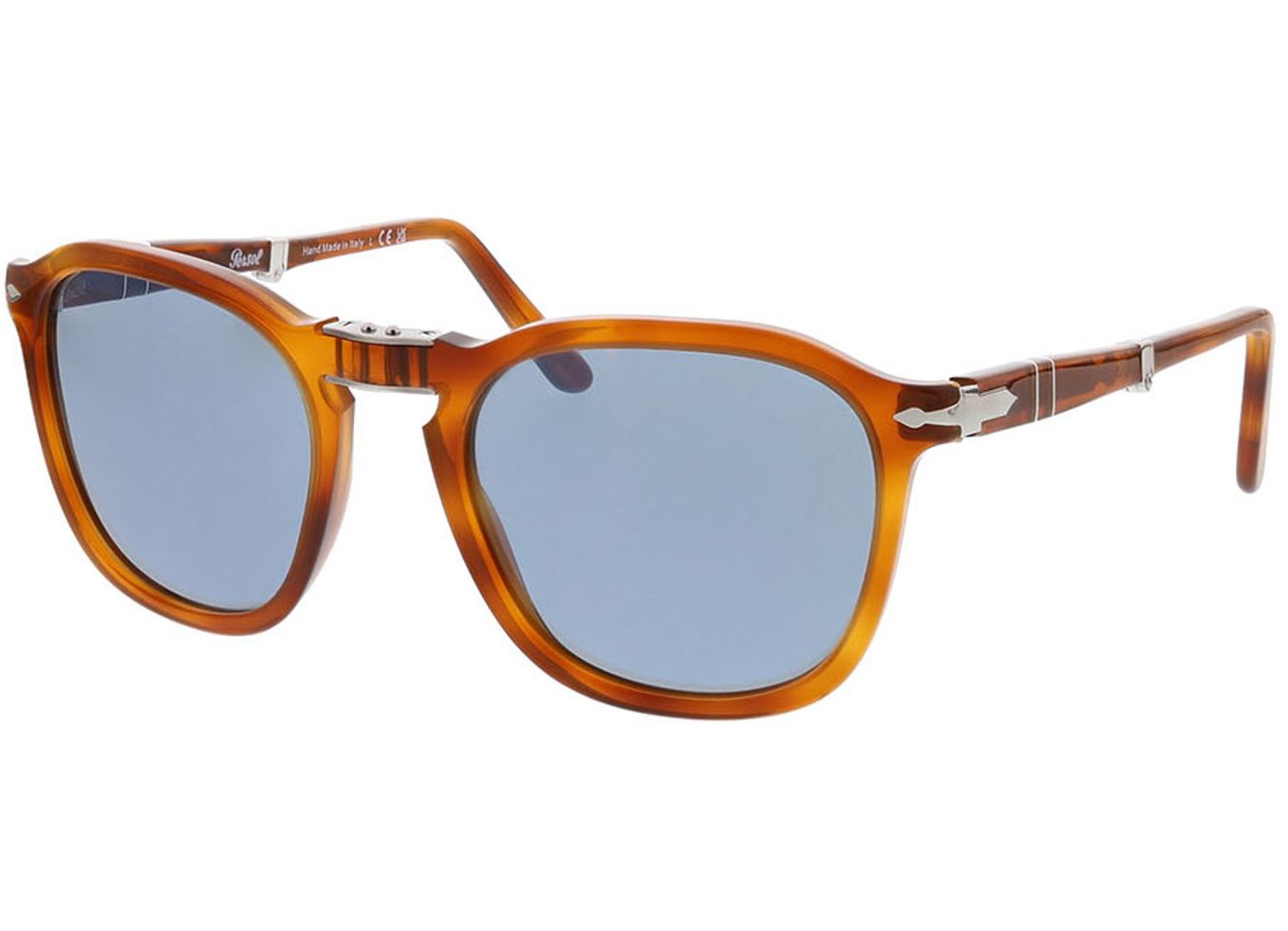 Persol PO3345S 96/56 54-21 Sonnenbrille ohne Sehstärke, Damen/Herren, Vollrand, Eckig