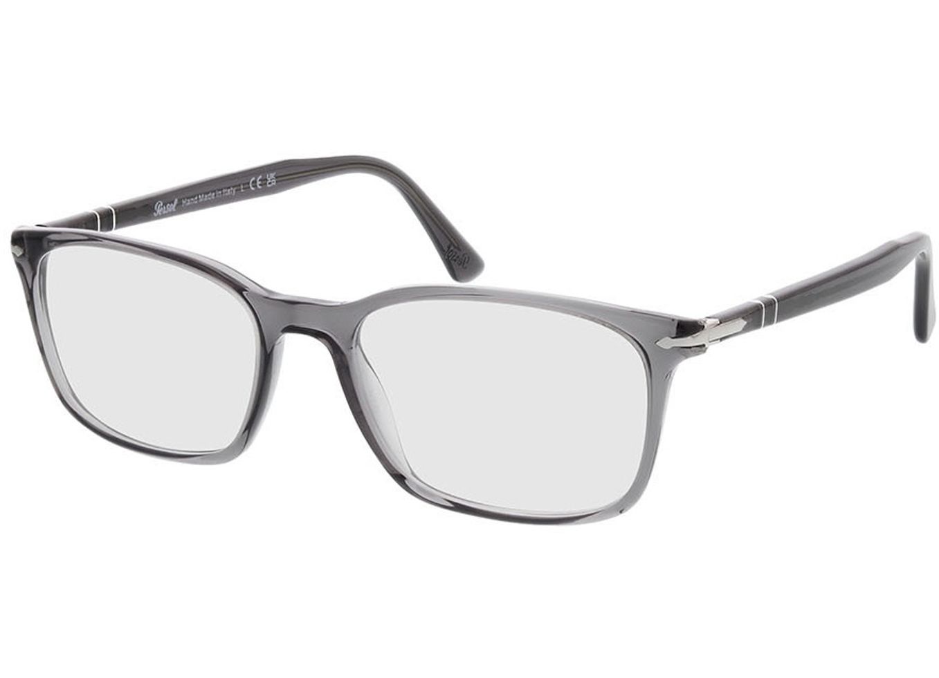 Persol PO3189V 1196 53-18 Brillengestell inkl. Gläser, Herren, Vollrand, Eckig