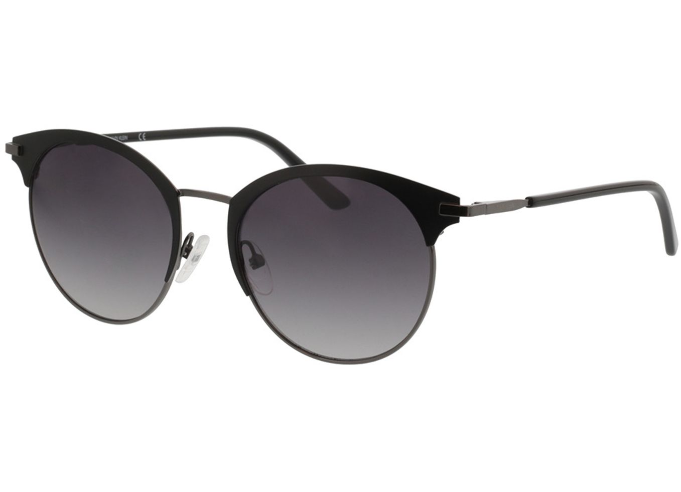 Calvin Klein CK19310S 001 52-18 Sonnenbrille mit Sehstärke erhältlich, Damen, Vollrand, Rund