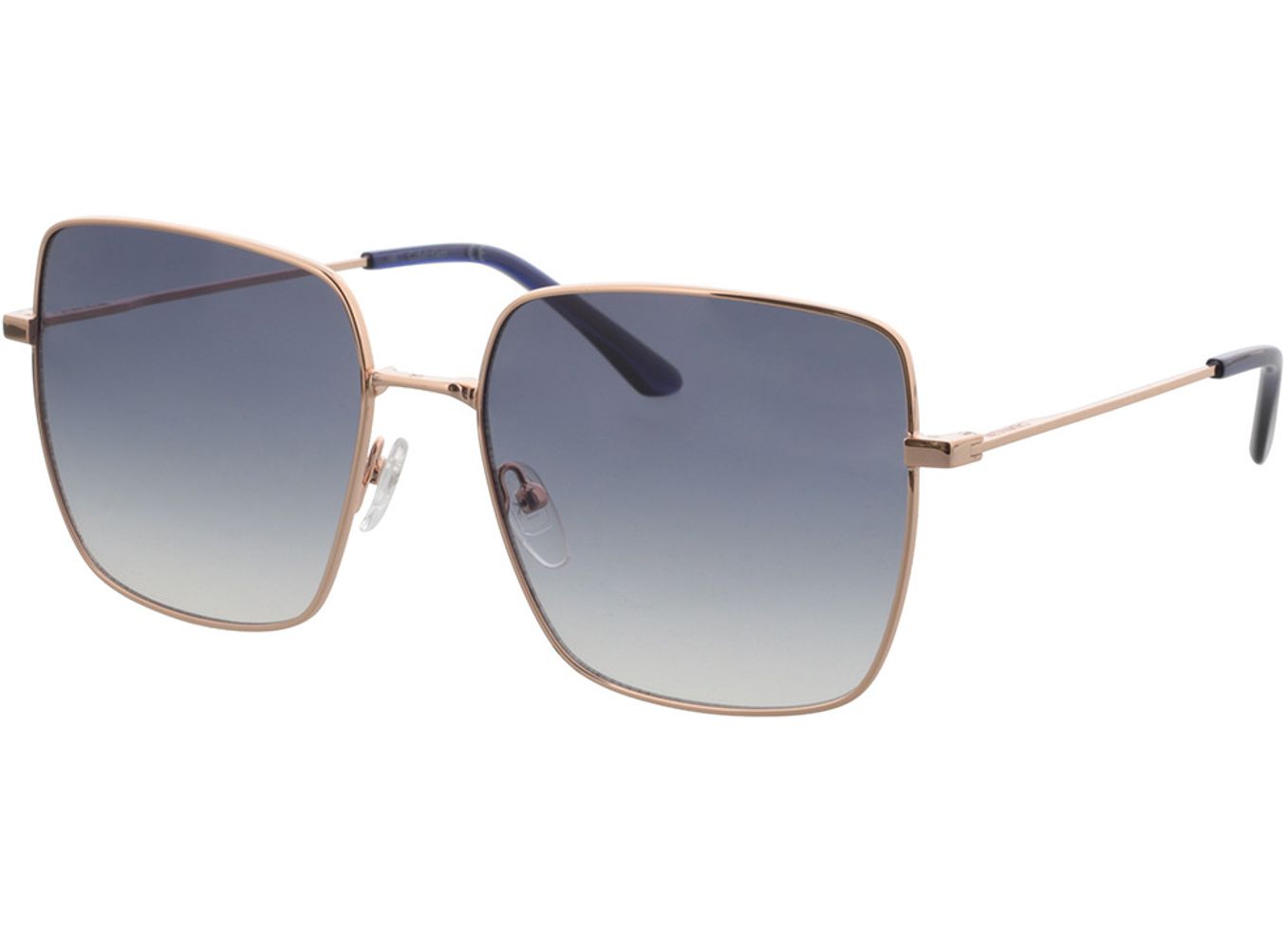 Calvin Klein CK20135S 780 58-17 Sonnenbrille mit Sehstärke erhältlich, Damen, Vollrand, Eckig