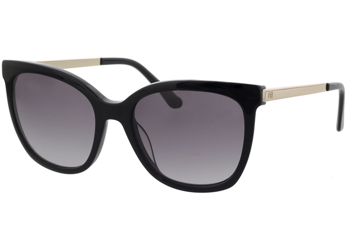 Calvin Klein CK21703S 001 55-18 Sonnenbrille mit Sehstärke erhältlich, Damen, Vollrand, Eckig