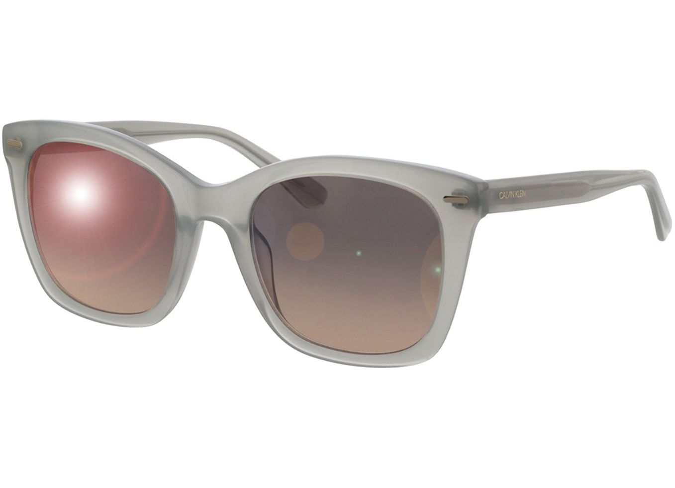 Calvin Klein CK21506S 335 52-21 Sonnenbrille mit Sehstärke erhältlich, Damen, Vollrand, Eckig