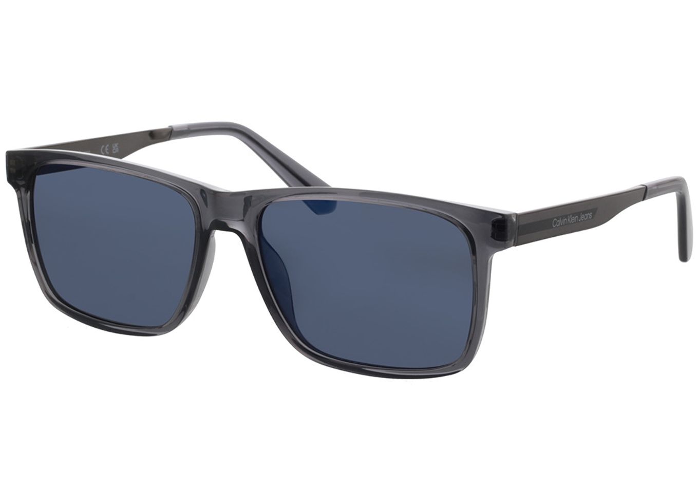 Calvin Clein Jeans CKJ21624S 050 57-16 Sonnenbrille mit Sehstärke erhältlich, Herren, Vollrand, Eckig