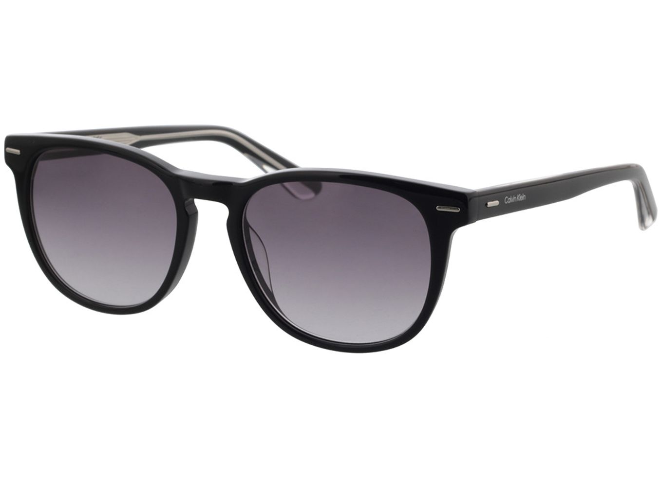 Calvin Klein CK22515S 001 53-18 Sonnenbrille mit Sehstärke erhältlich, Damen/Herren, Vollrand, panto