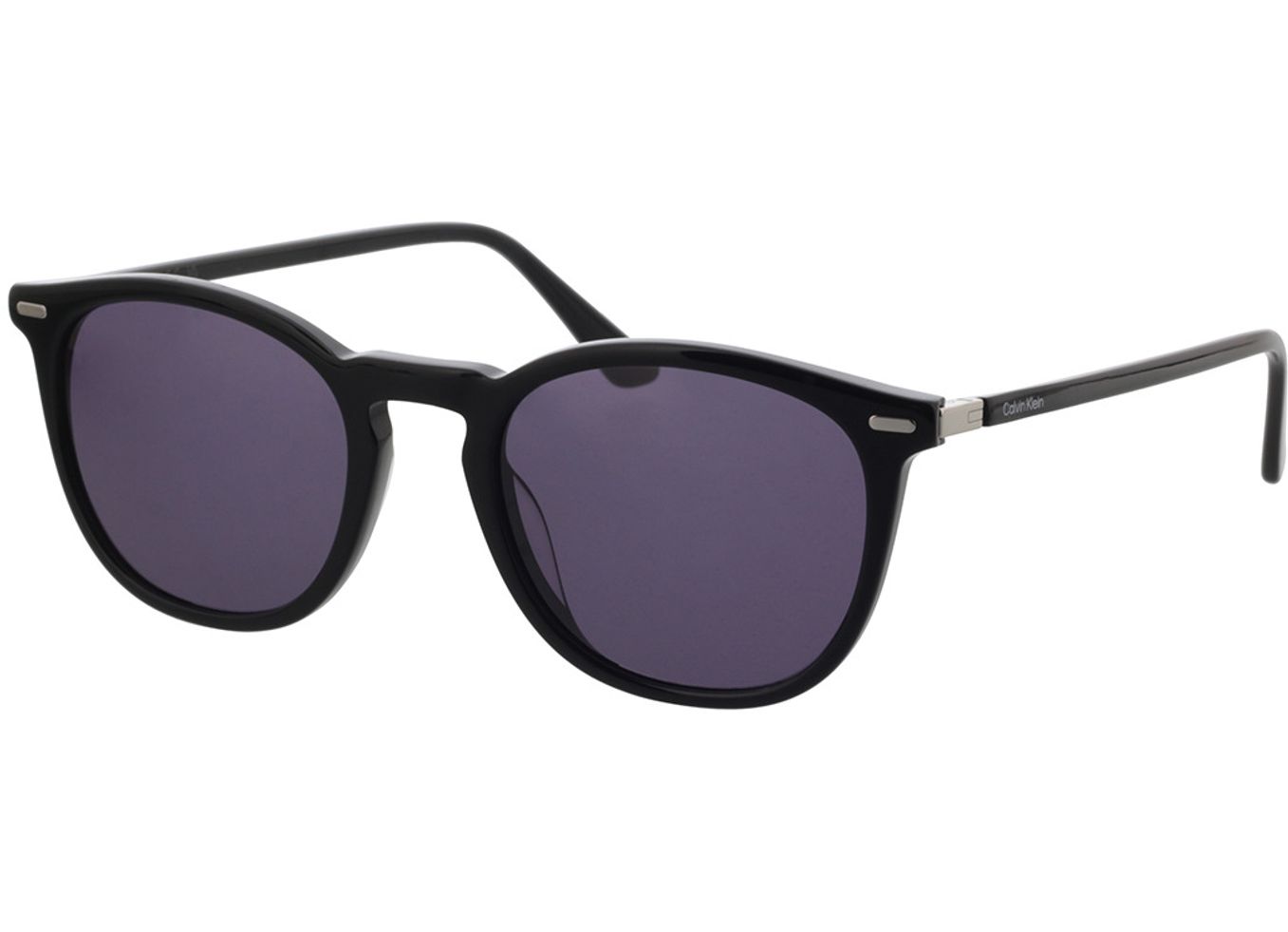 Calvin Klein CK22533S 001 52-21 Sonnenbrille mit Sehstärke erhältlich, Damen/Herren, Vollrand, Rund