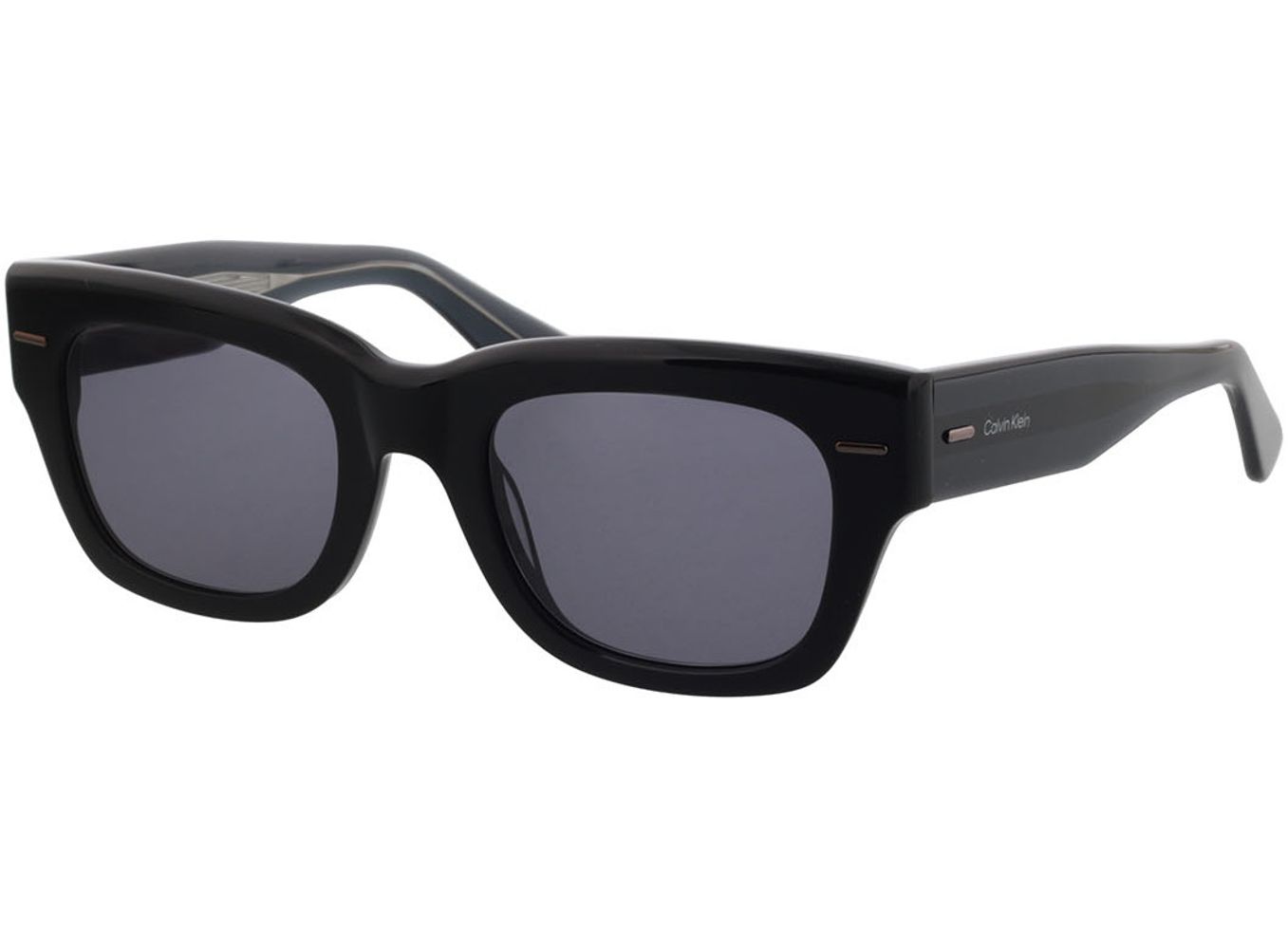 Calvin Klein CK23509S 001 51-22 Sonnenbrille mit Sehstärke erhältlich, Herren, Vollrand, Rechteckig