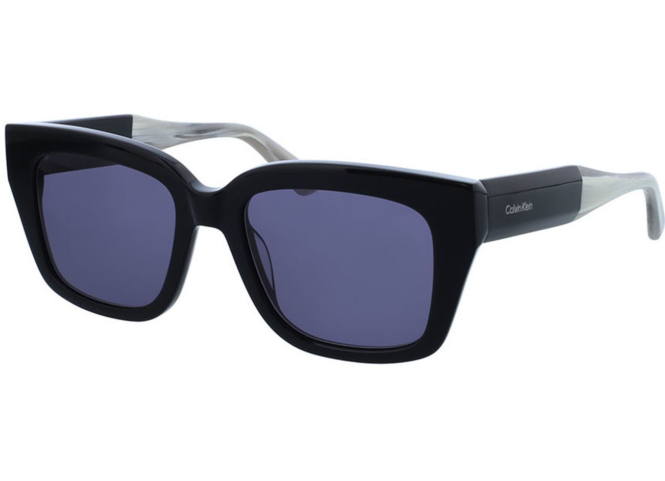 Calvin Klein CK23540S 001 51-18 Sonnenbrille mit Sehstärke erhältlich, Damen, Vollrand, Rechteckig