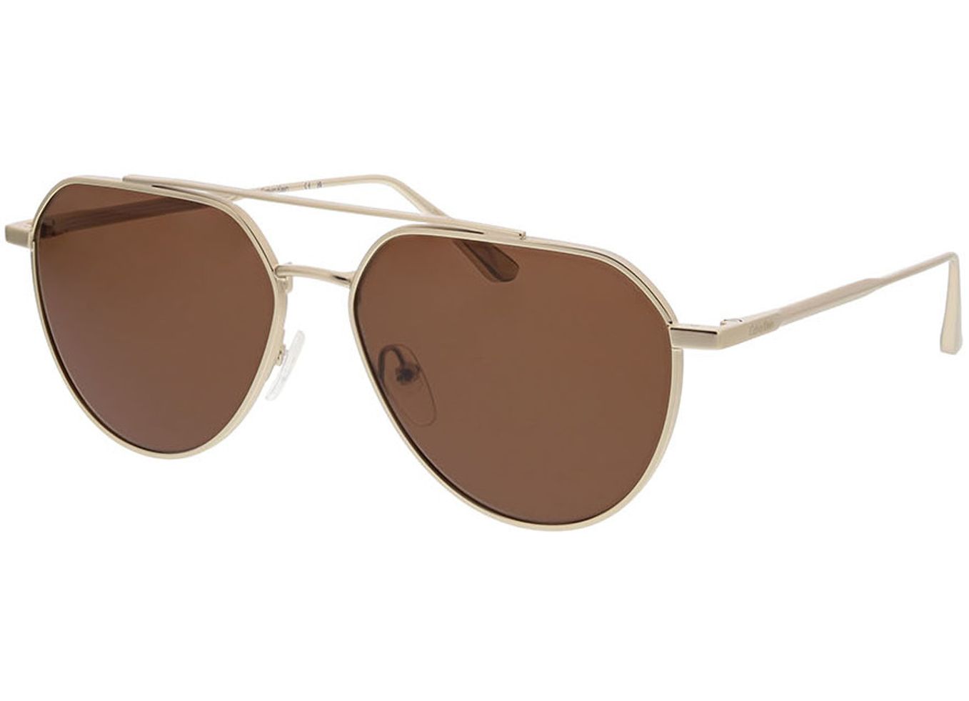 Calvin Klein CK24100S 720 57-15 Sonnenbrille mit Sehstärke erhältlich, Damen/Herren, Vollrand, Pilot