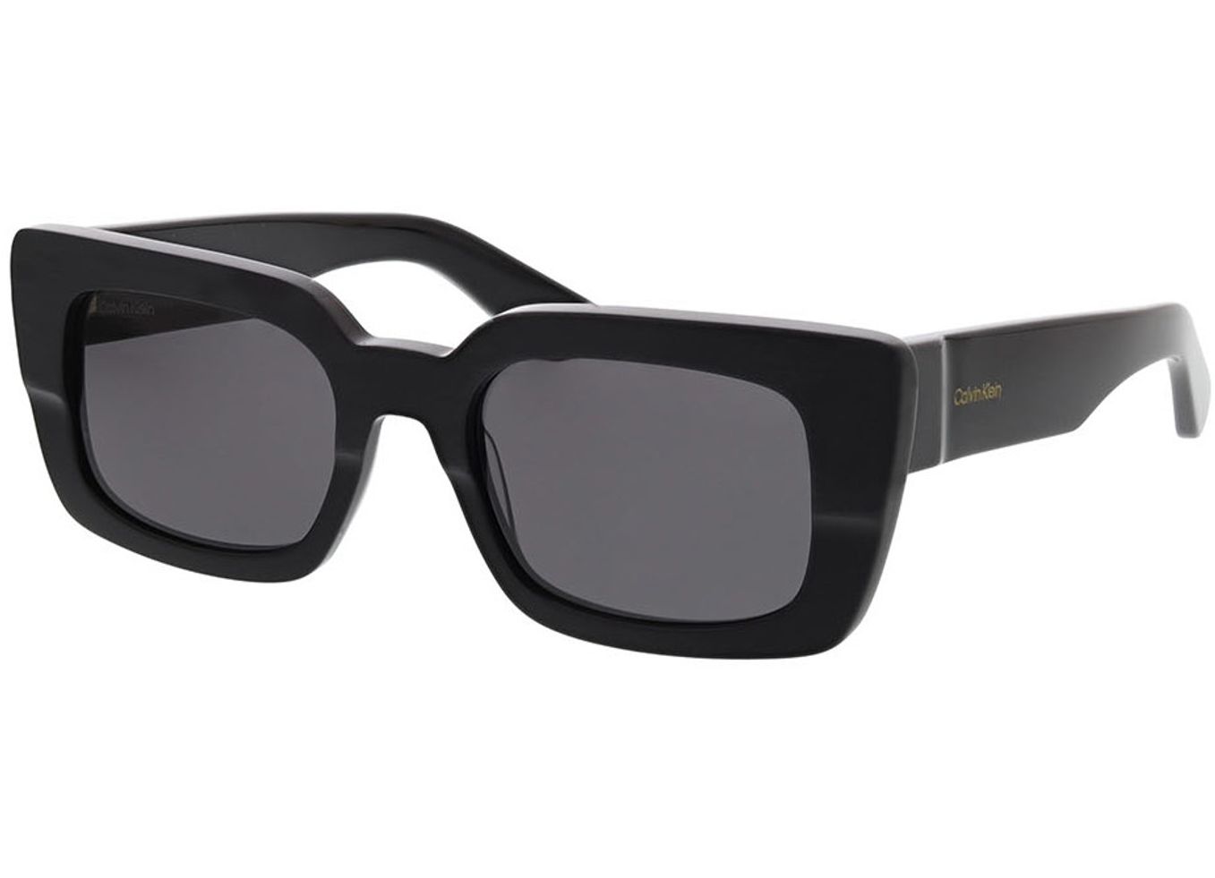 Calvin Klein CK24512S 001 51-20 Sonnenbrille mit Sehstärke erhältlich, Damen, Vollrand, Rechteckig