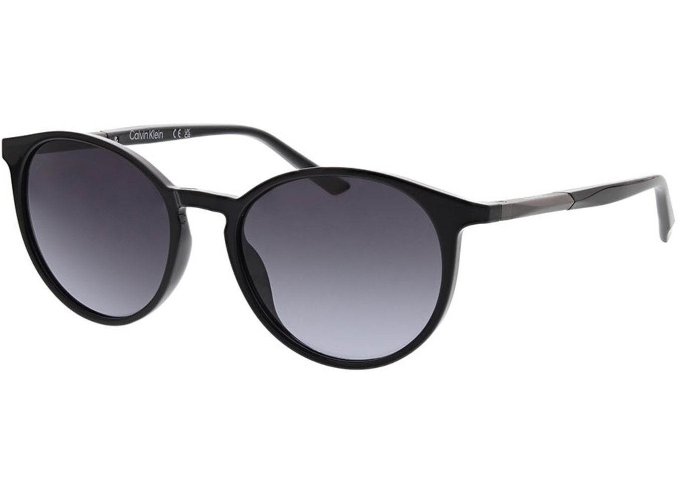 Calvin Klein CK24539S 001 53-18 Sonnenbrille mit Sehstärke erhältlich, Damen/Herren, Vollrand, Rund