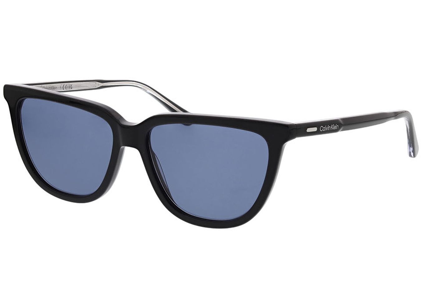 Calvin Klein CK24537S 001 55-15 Sonnenbrille mit Sehstärke erhältlich, Damen, Vollrand, Rechteckig