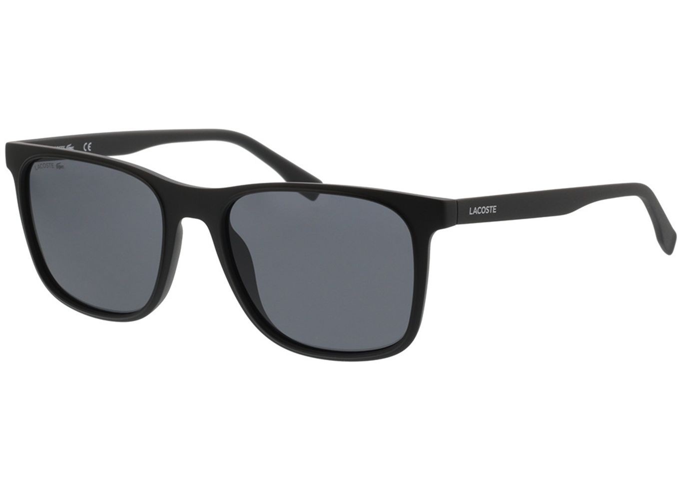 Lacoste L882S 001 55-18 Sonnenbrille mit Sehstärke erhältlich, Herren, Vollrand, Eckig