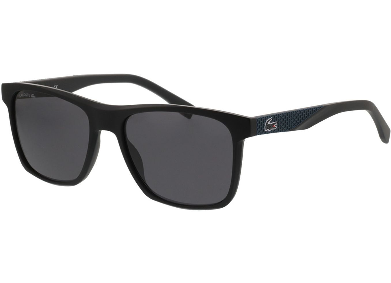 Lacoste L900S 001 56-17 Sonnenbrille mit Sehstärke erhältlich, Herren, Vollrand, Eckig