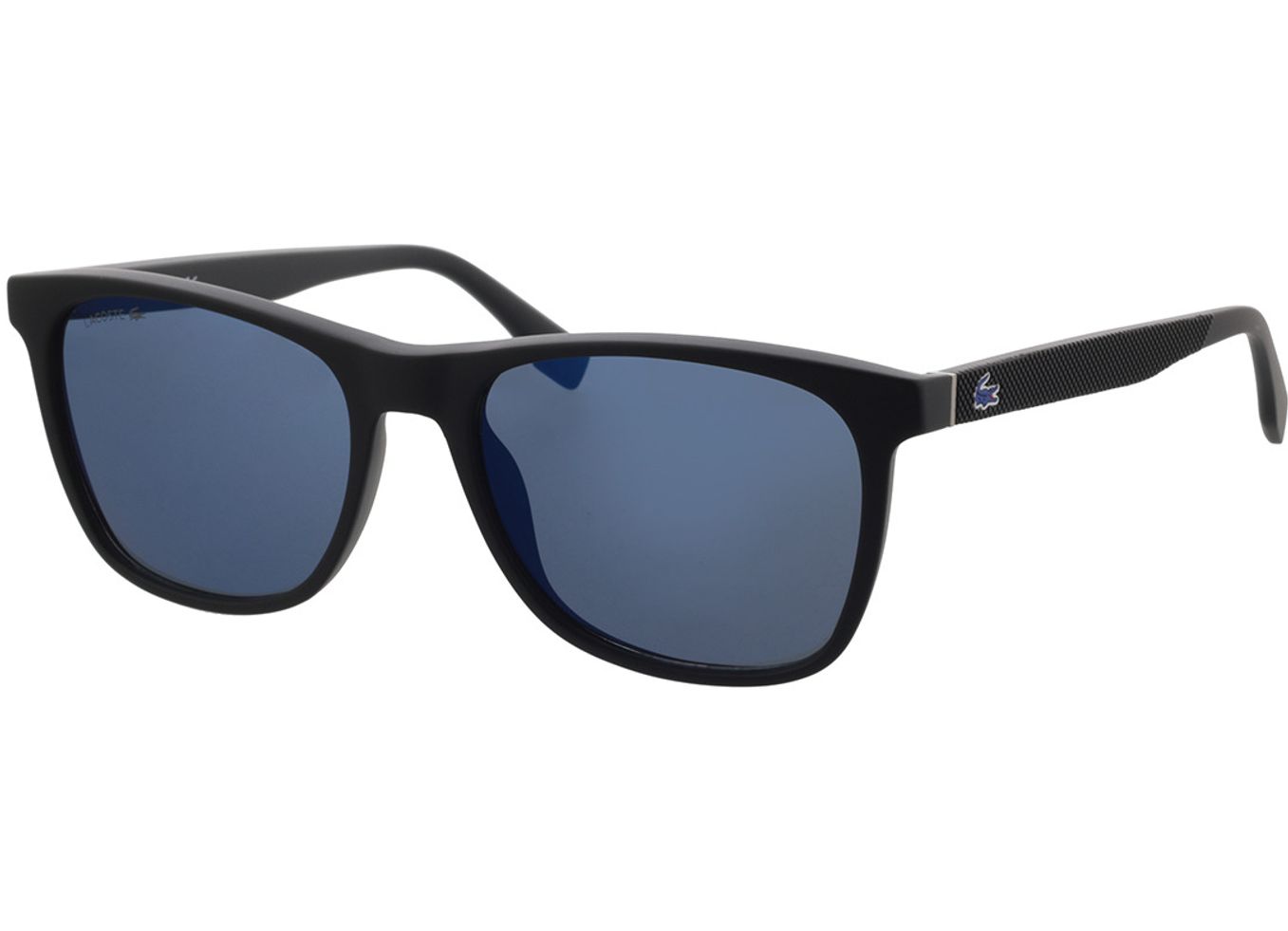 Lacoste L860SE 001 56-18 Sonnenbrille mit Sehstärke erhältlich, Herren, Vollrand, Eckig