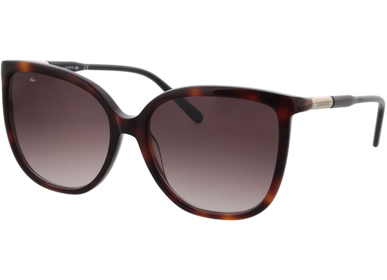 Lacoste L963S 230 59-16 Sonnenbrille mit Sehstärke erhältlich, Damen, Vollrand, Eckig