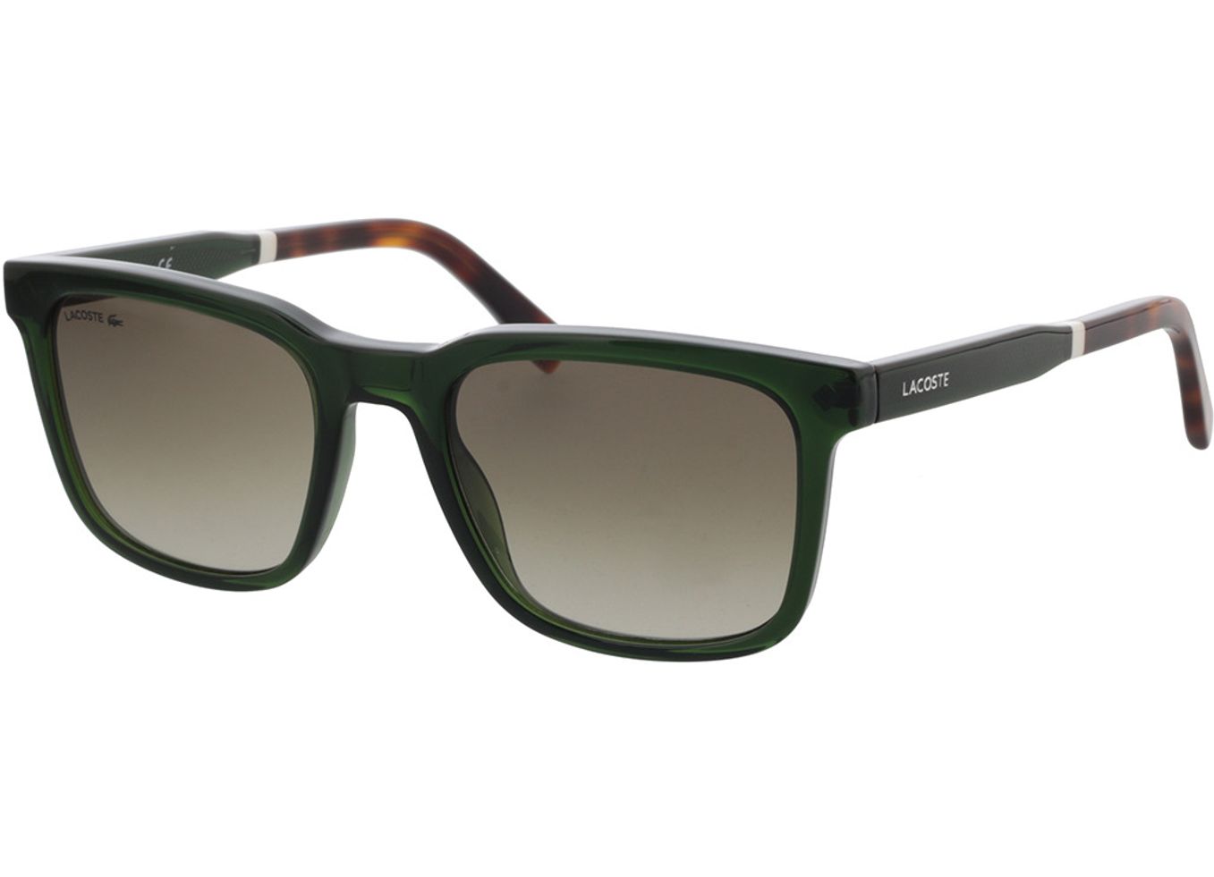 Lacoste L954S 300 53-20 Sonnenbrille mit Sehstärke erhältlich, Herren, Vollrand, Rechteckig