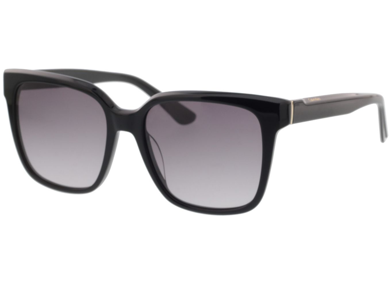 Calvin Klein CK21530S 001 55-17 Sonnenbrille mit Sehstärke erhältlich, Damen, Vollrand, Rechteckig